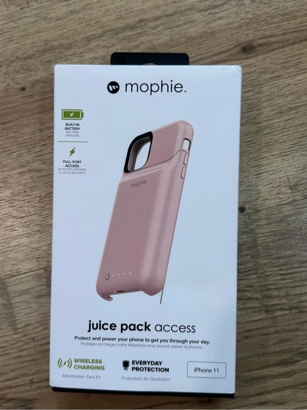 mophie Juice Pack Access Battery Case for iPhone 11 – Rose Pink